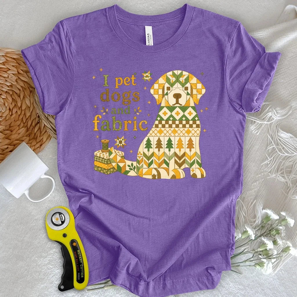 I Pet Dogs and Fabric T-shirt
