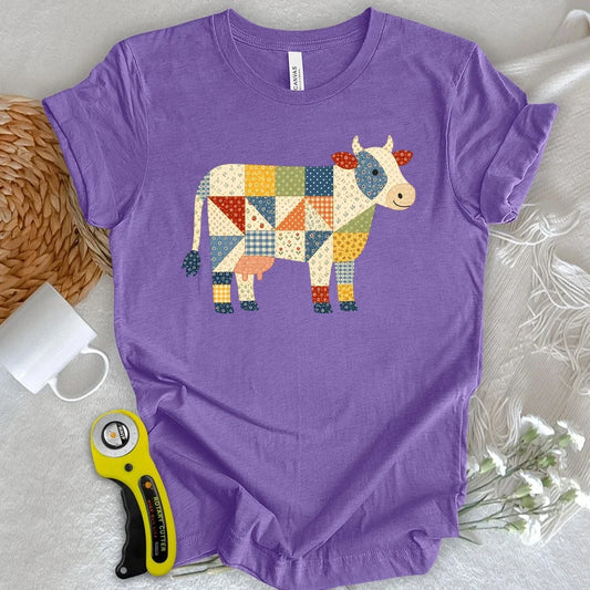 Patchwork Moo T-shirt