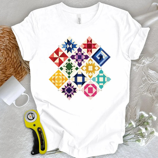 Jewerly Patchwork T-shirt
