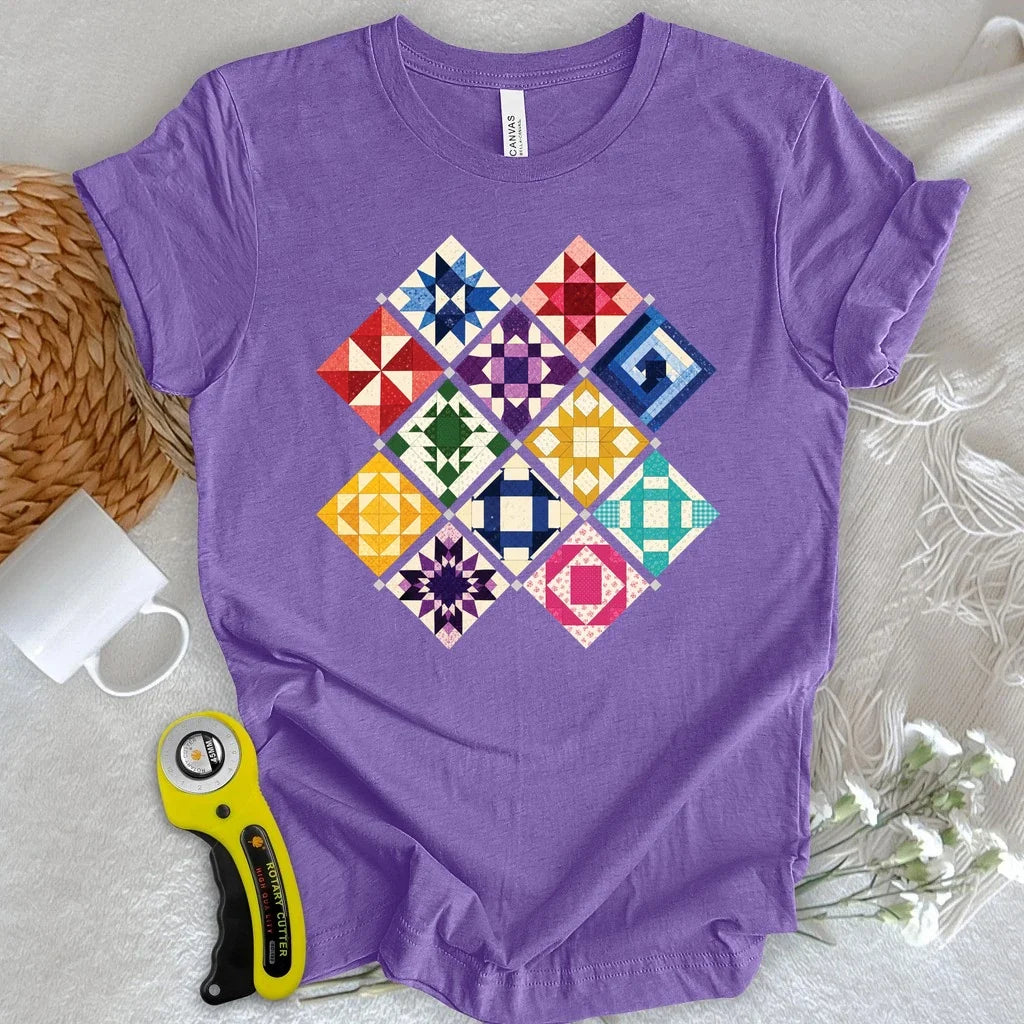 Jewerly Patchwork T-shirt