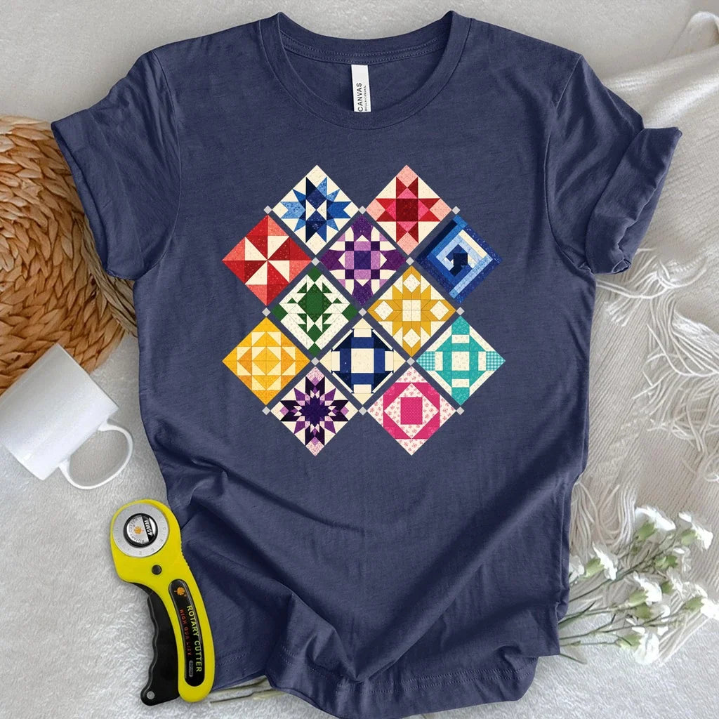 Jewerly Patchwork T-shirt