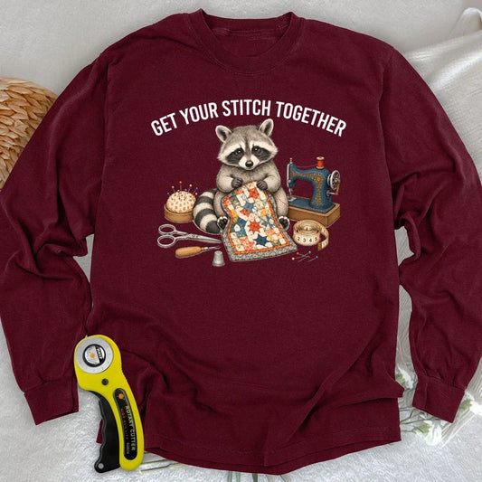 Get Your Stitch Together Long Sleeve T-shirt