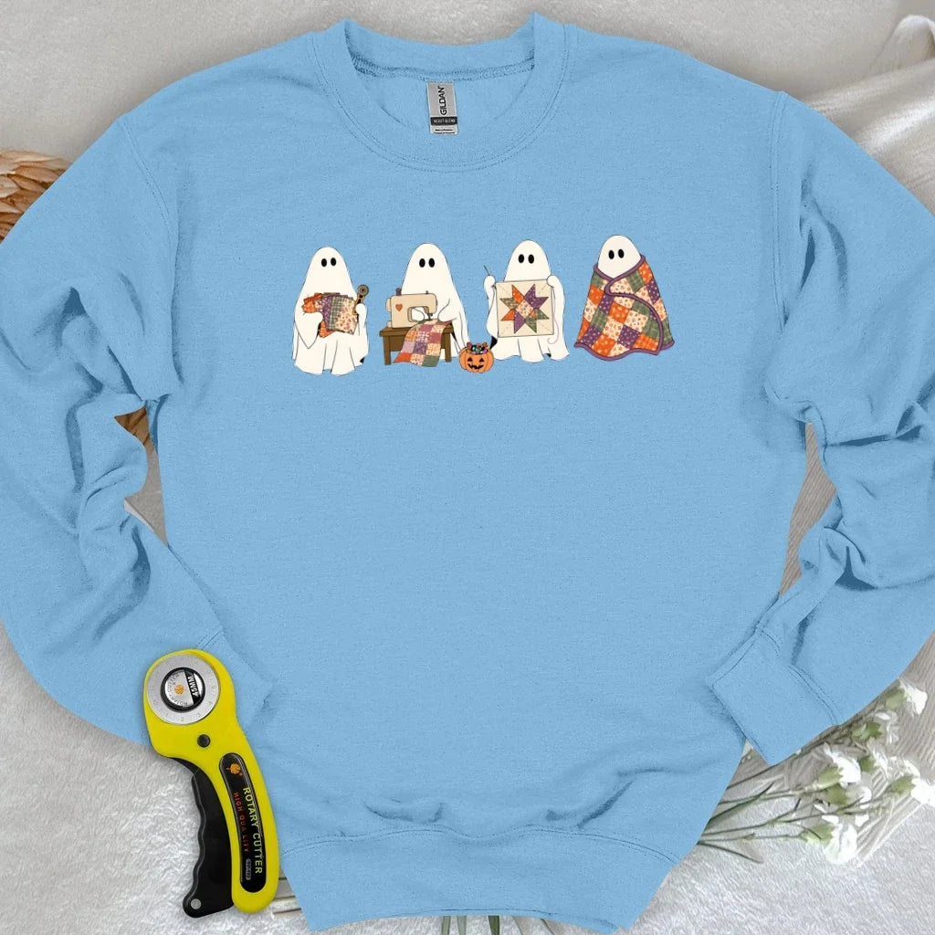 Ghostly Quilt Club Sweatshirt