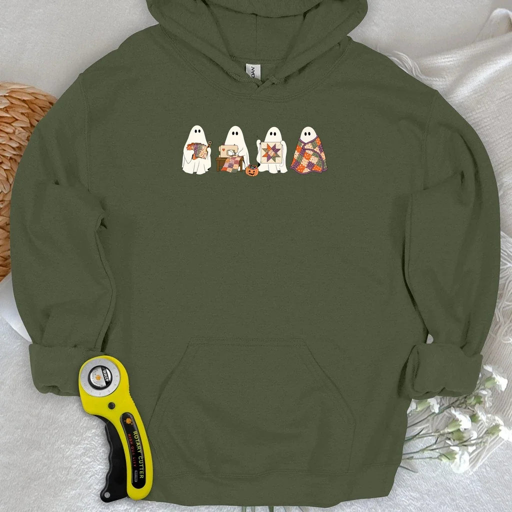 Ghostly Quilt Club Hoodie