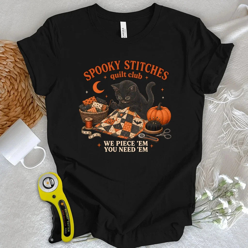Spooky Stiches Club T-shirt