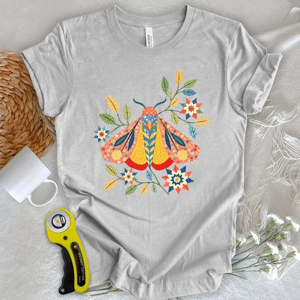 Moth Patchwork T-shirt