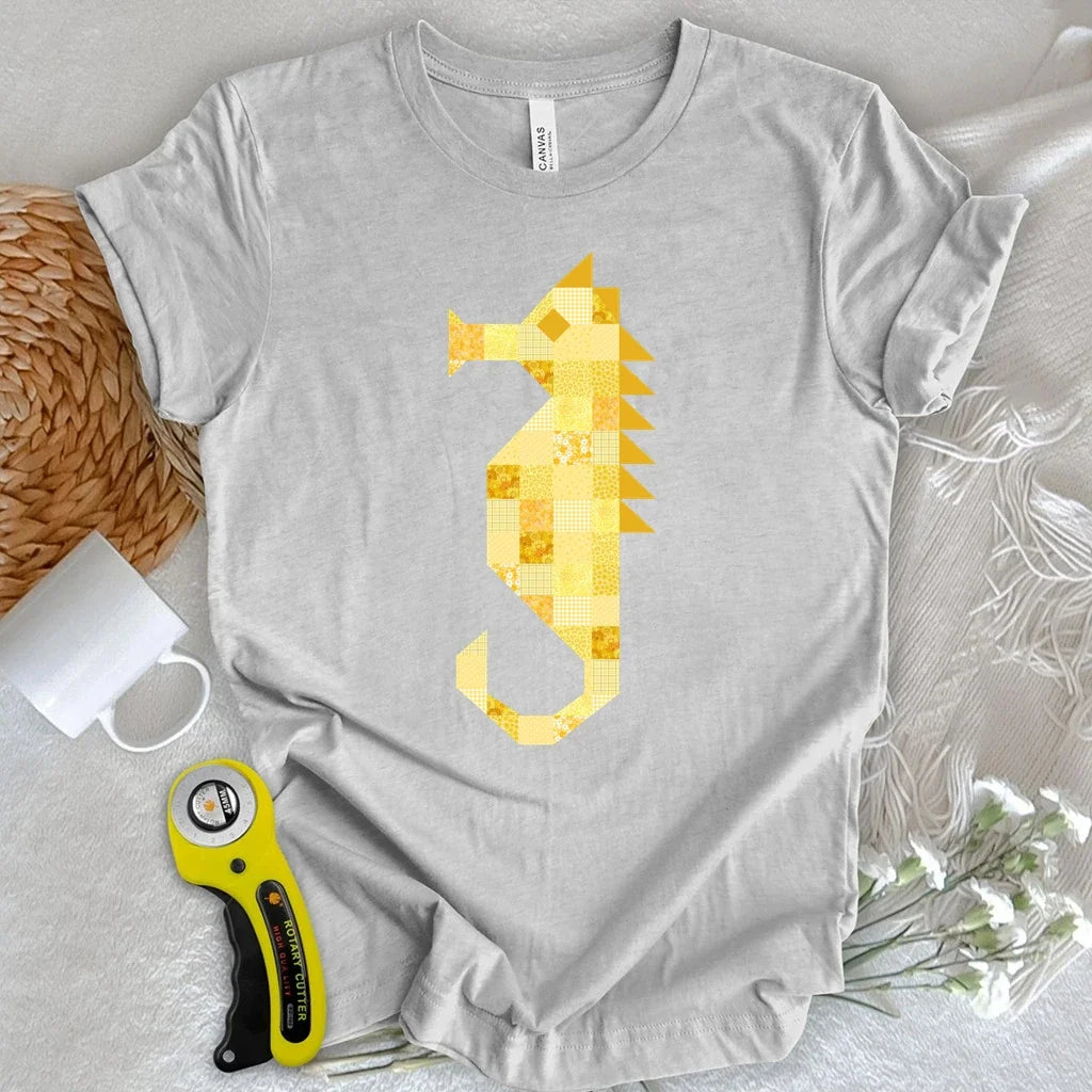 Patchwork Seahorse T-shirt
