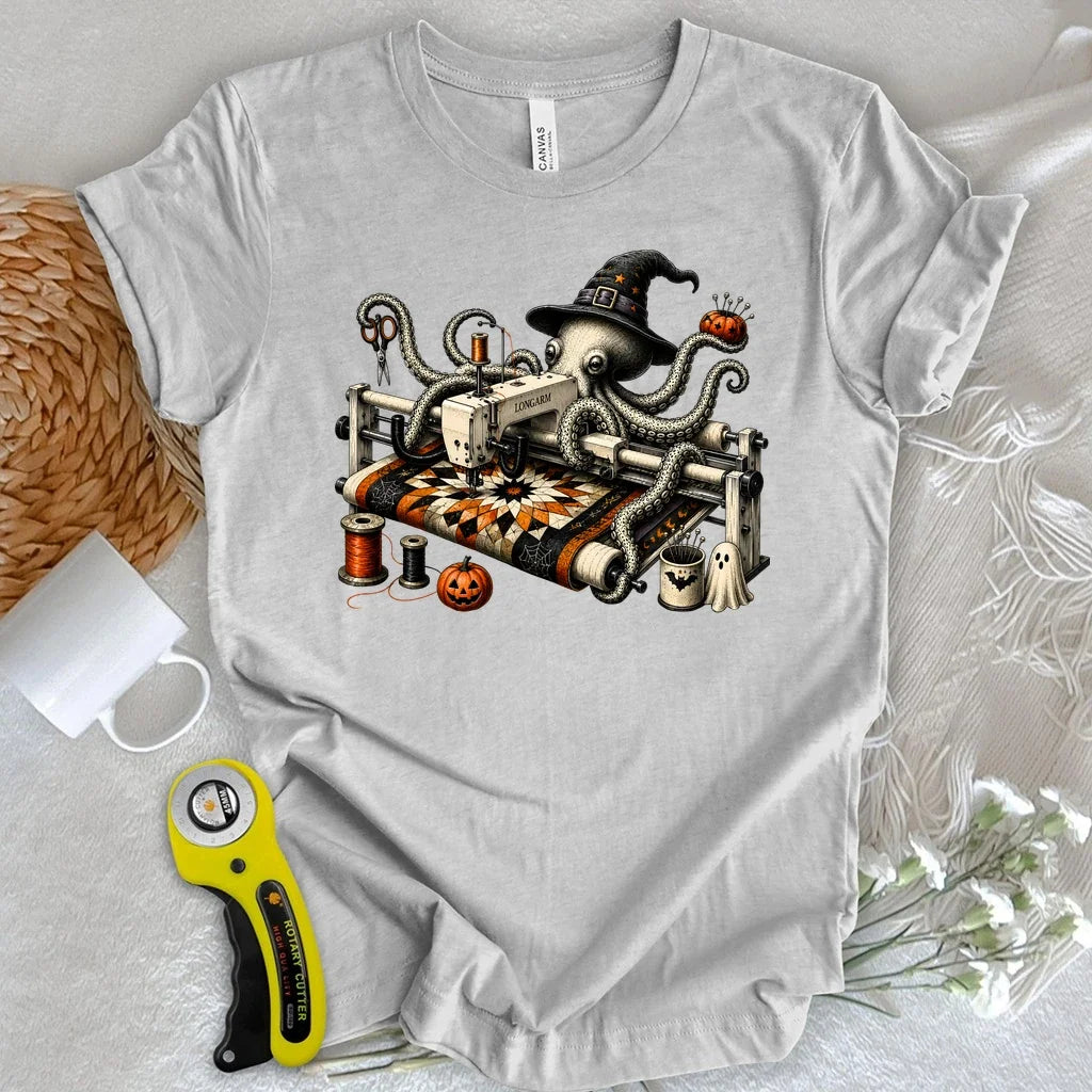 Witchy Longarm Quilter T-shirt