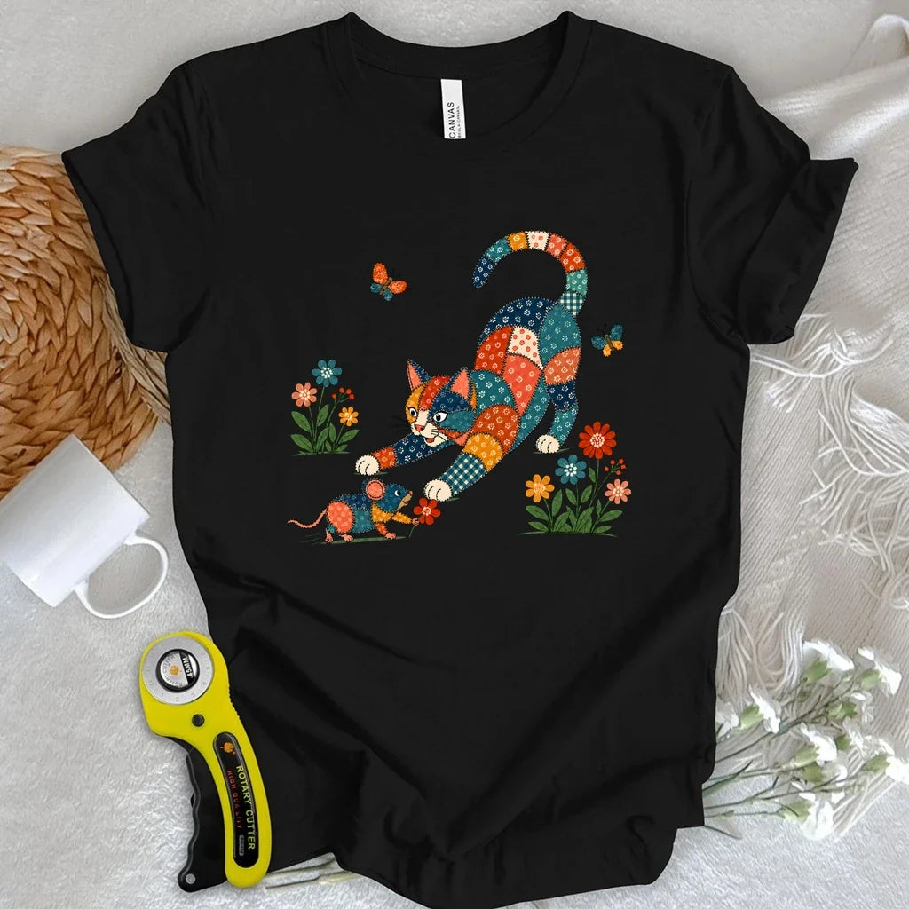 Whiskers & Stitches T-shirt