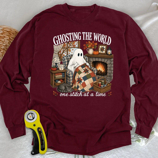 Ghosting The World Long Sleeve T-shirt
