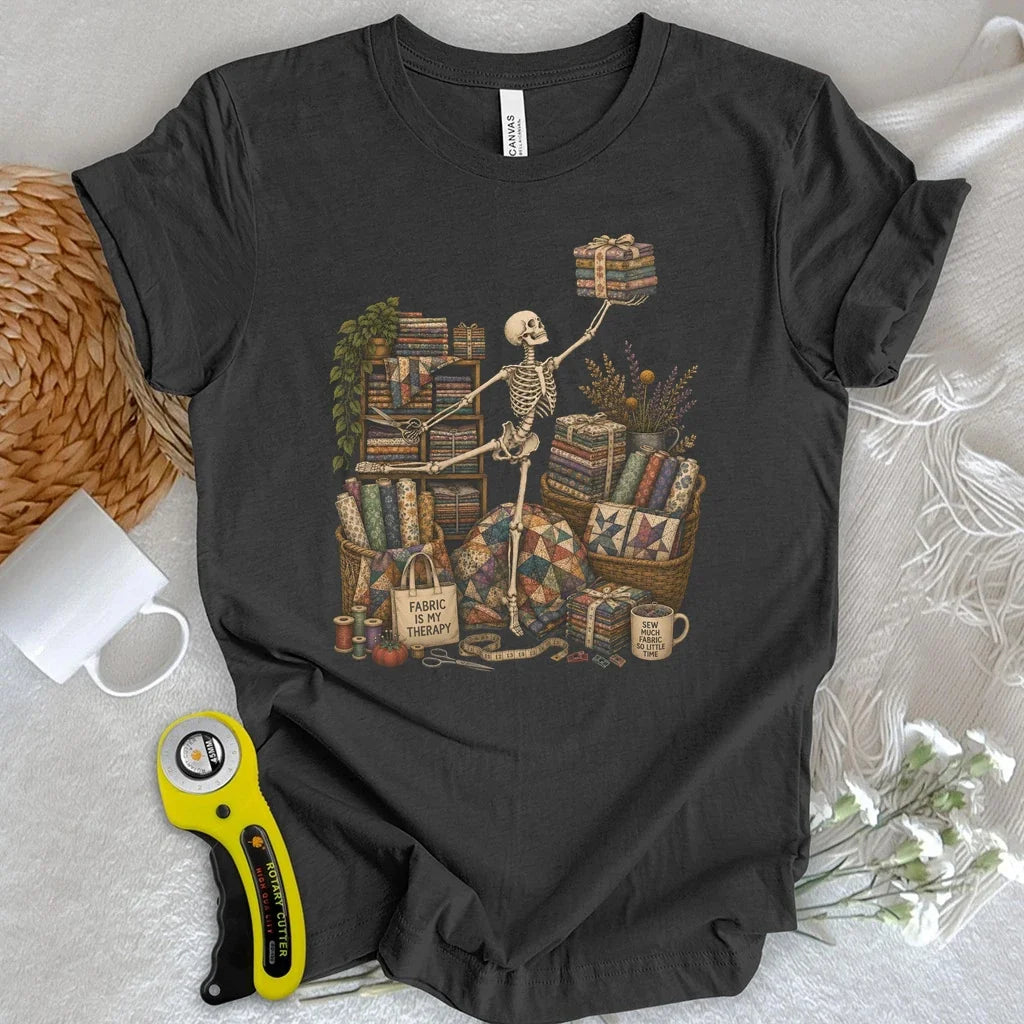 Skeleton Fabric Collector T-shirt
