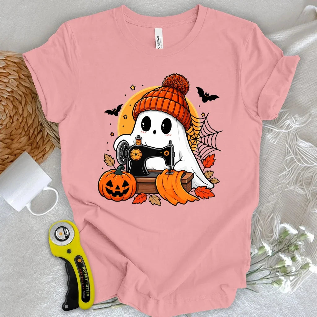 Sew Spooky Ghost T-shirt