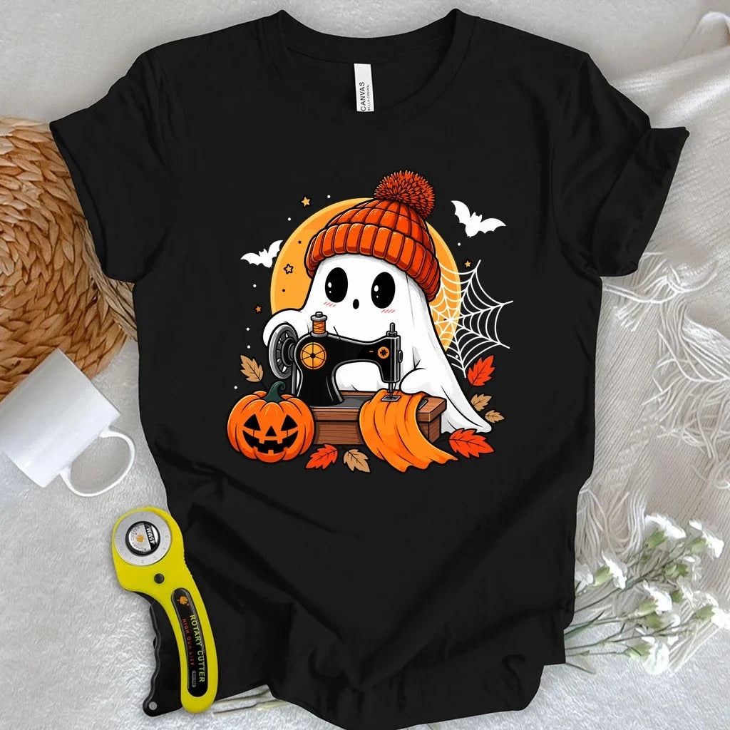 Sew Spooky Ghost T-shirt