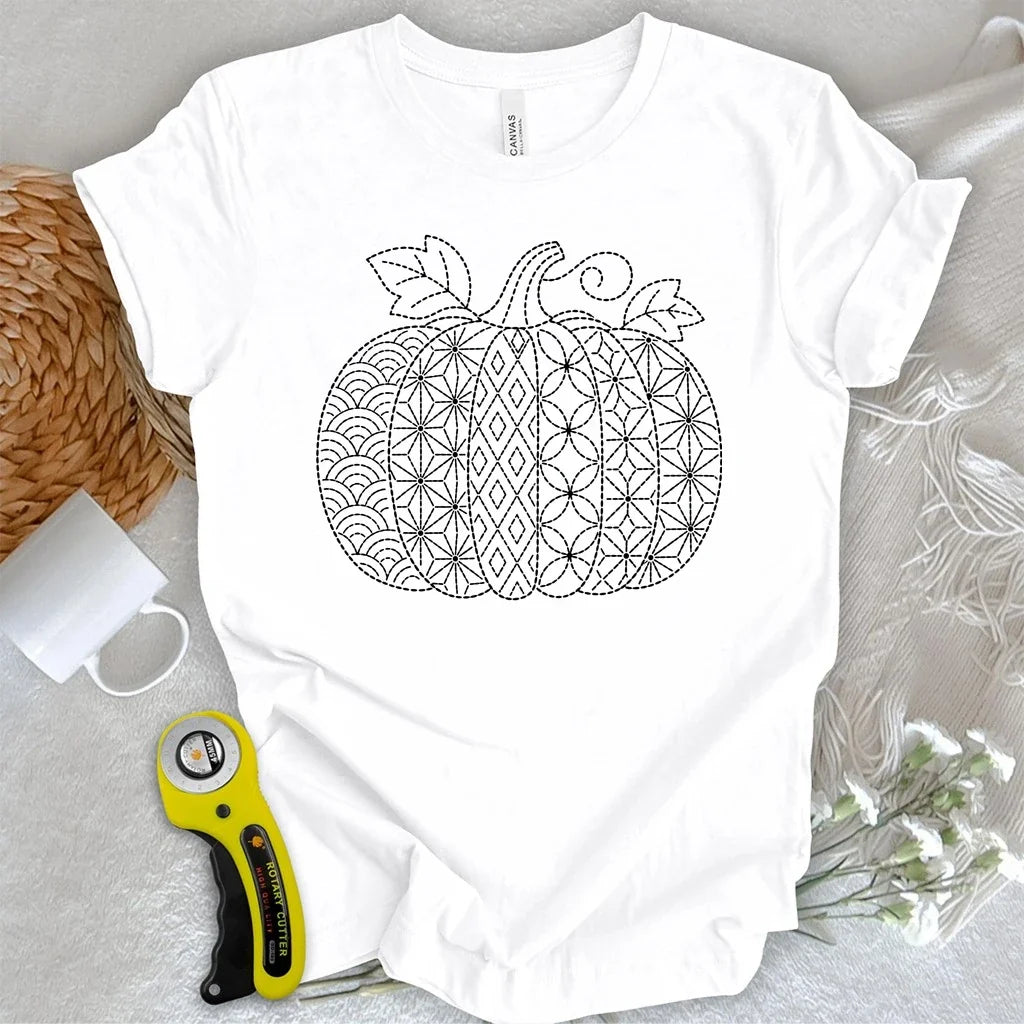 Sashiko Pumpkin T-shirt