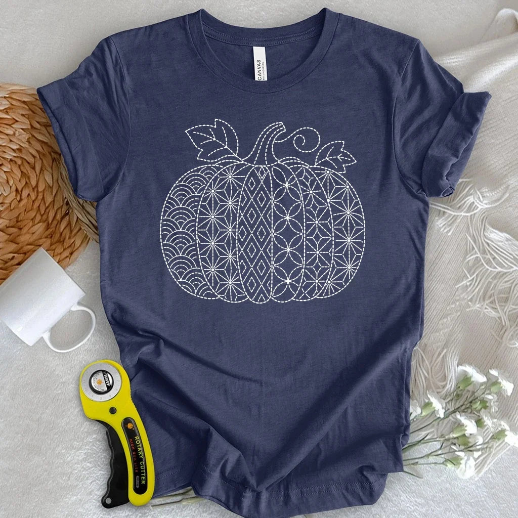 Sashiko Pumpkin T-shirt