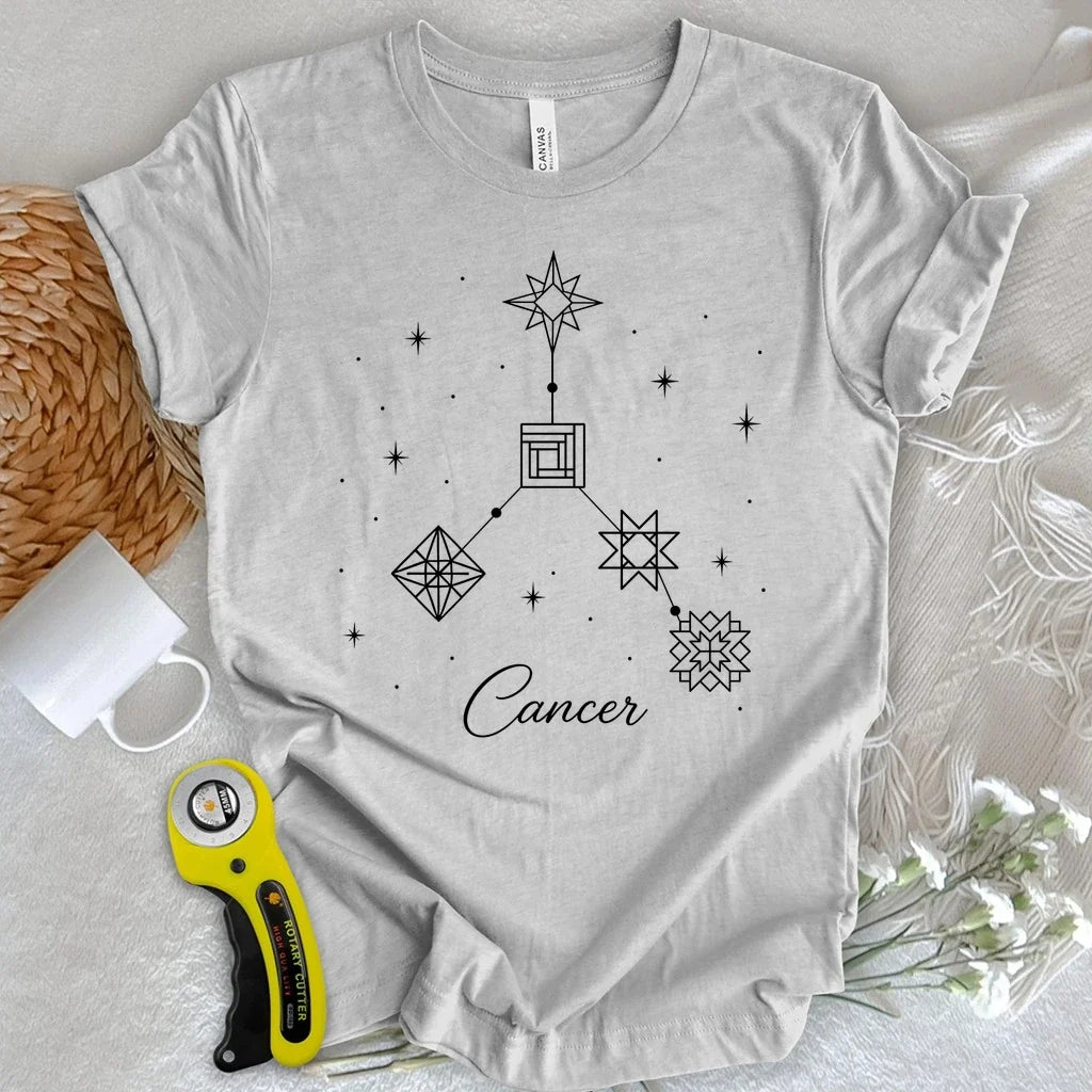 Cancer Zodiac Constellation T-shirt