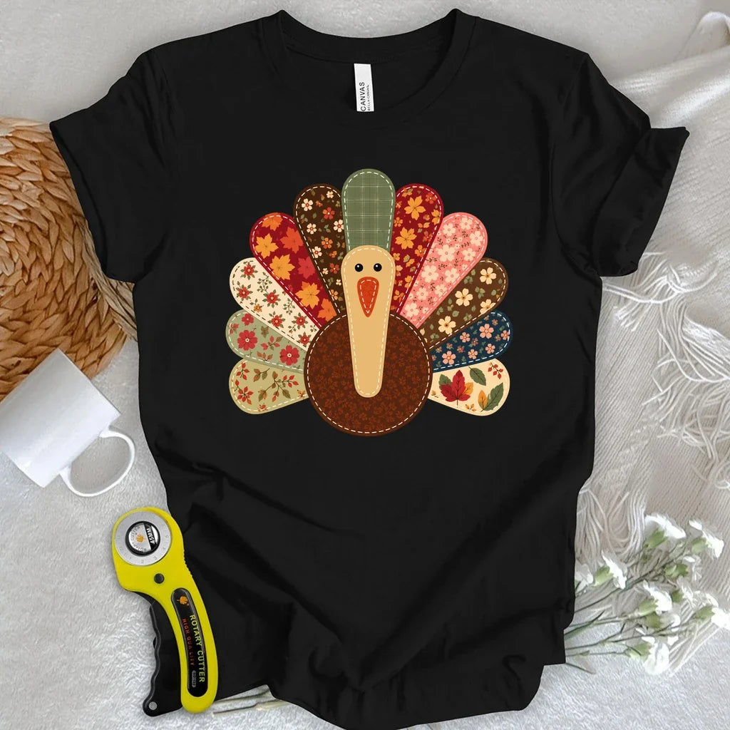 Patchwork Turkey T-shirt