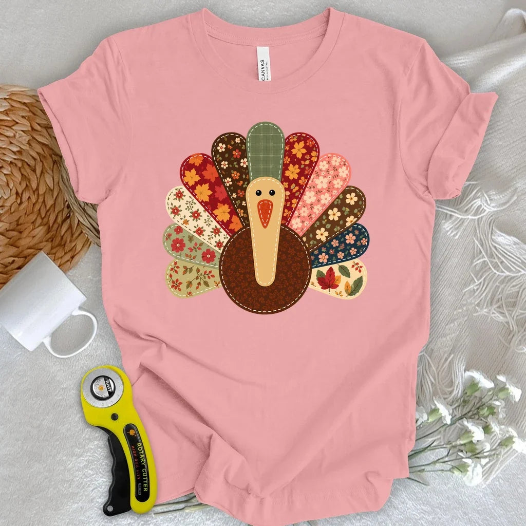 Patchwork Turkey T-shirt