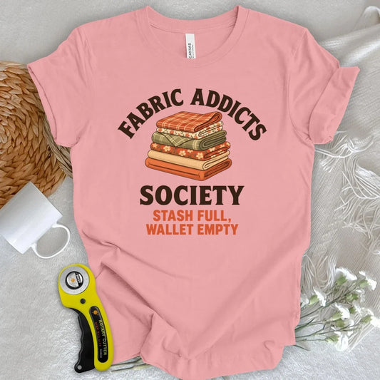 Fabric Addicts Society T-shirt