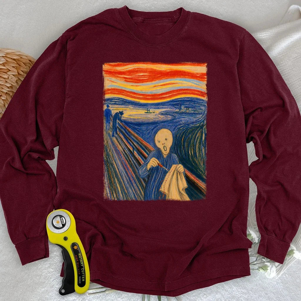 The Scream Ripper Long Sleeve T-shirt