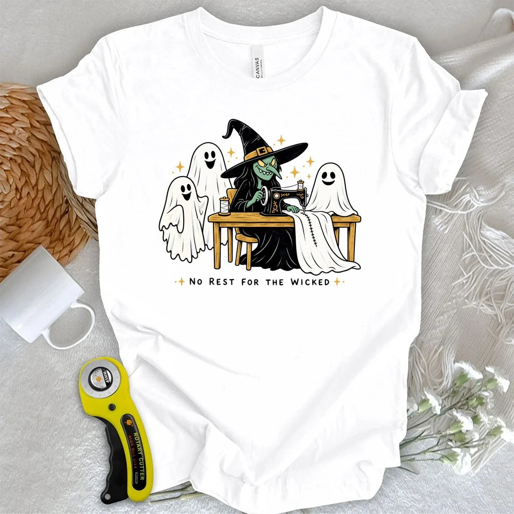 No Rest for the Wicked Sewing T-shirt