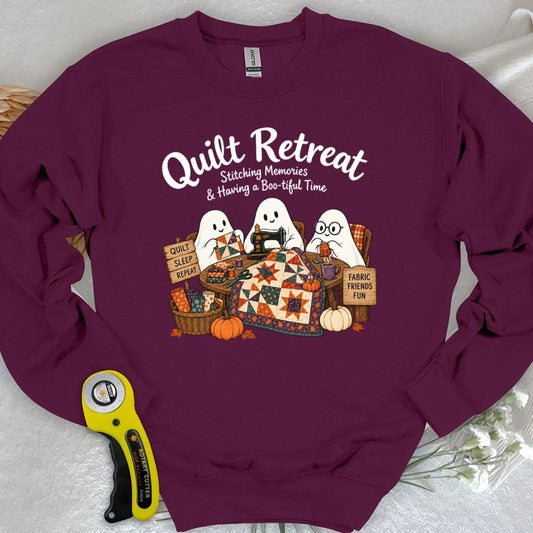 Boo-tiful Quilt Retreat Sweatshirt