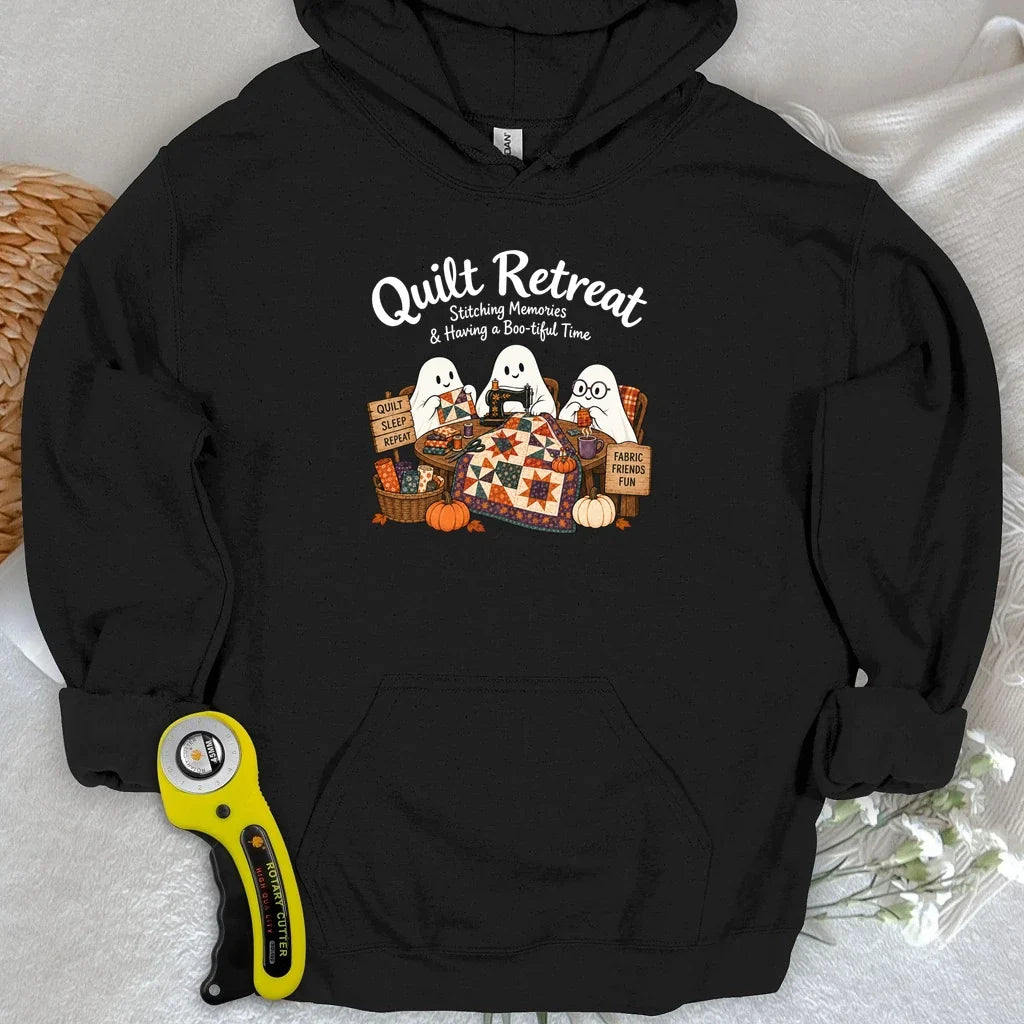Boo-tiful Quilt Retreat Hoodie