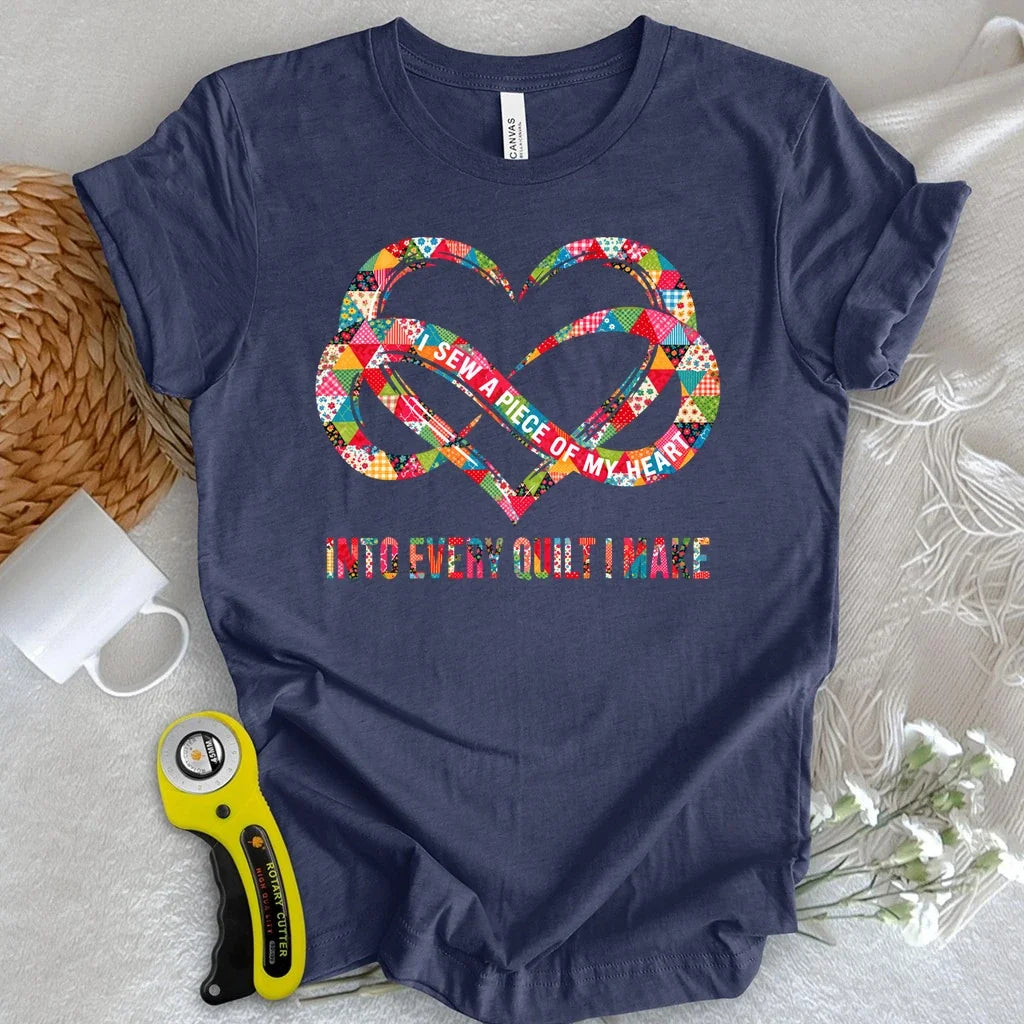 The Quilter’s Heart T-shirt