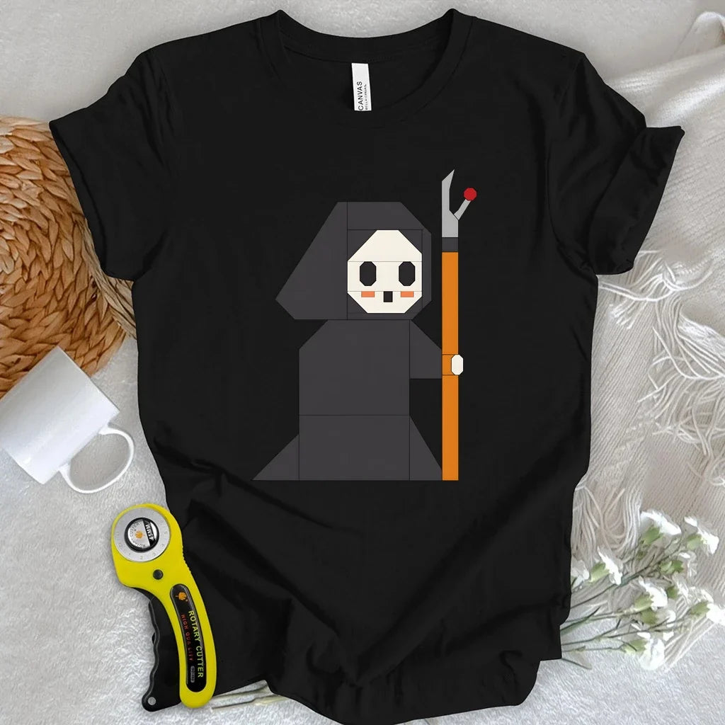 Patchwork Seam Reaper T-shirt