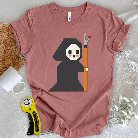Patchwork Seam Reaper T-shirt