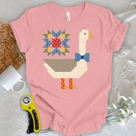 Patchwork Goose T-shirt