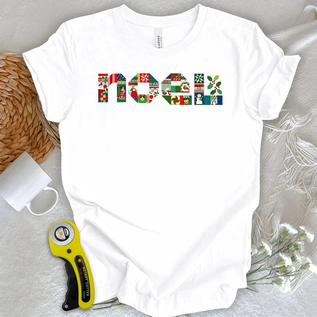Patchwork NOEL T-shirt