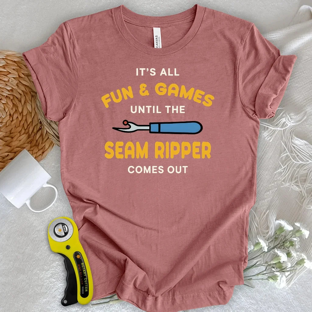 Fun & Games Seam Ripper T-shirt