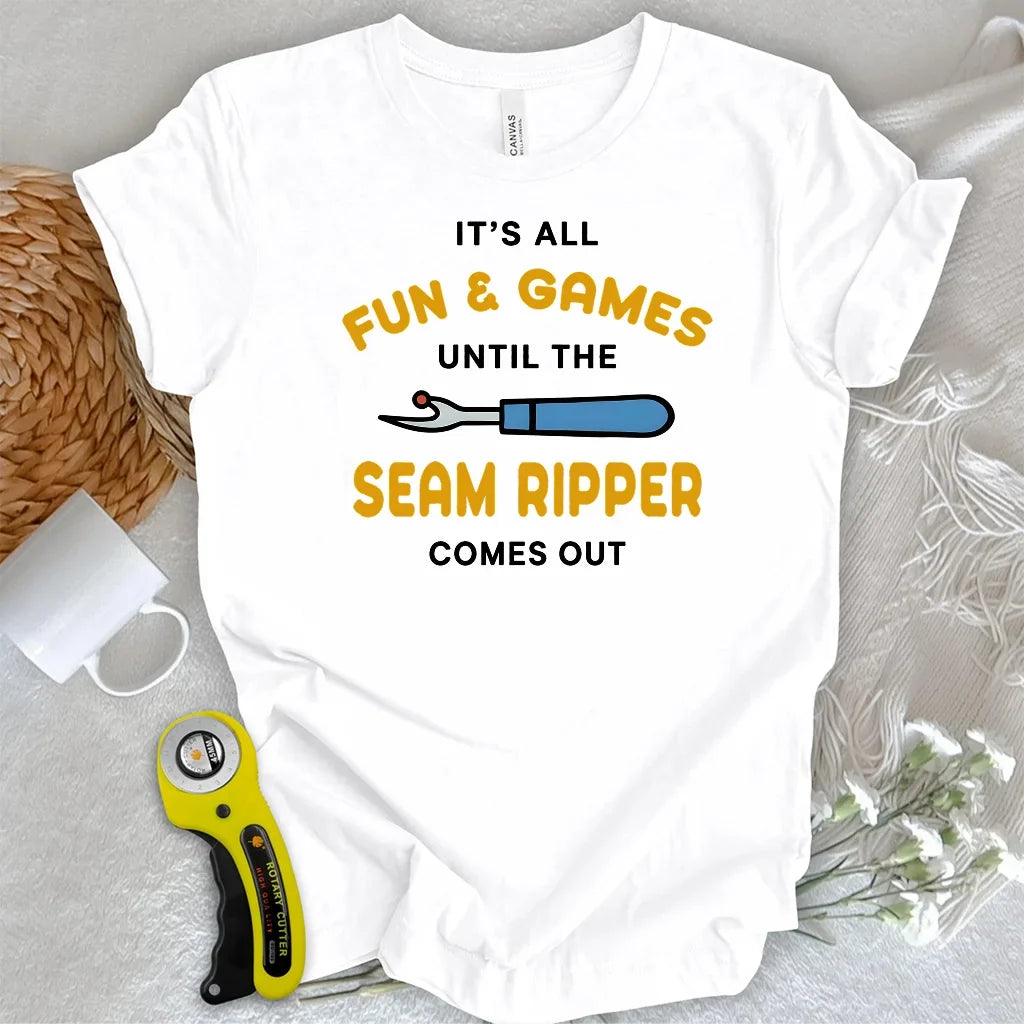 Fun & Games Seam Ripper T-shirt
