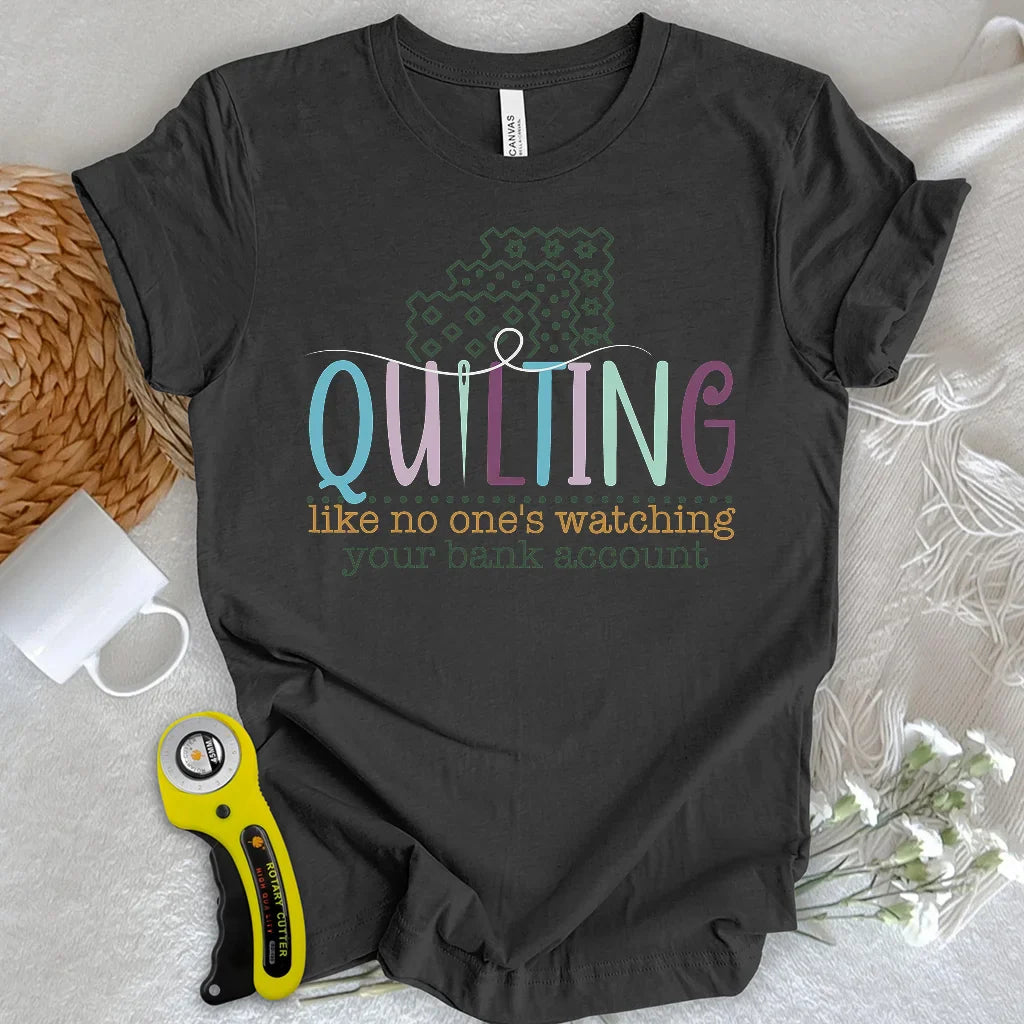 Bank Account? I Bought Fabric T-shirt
