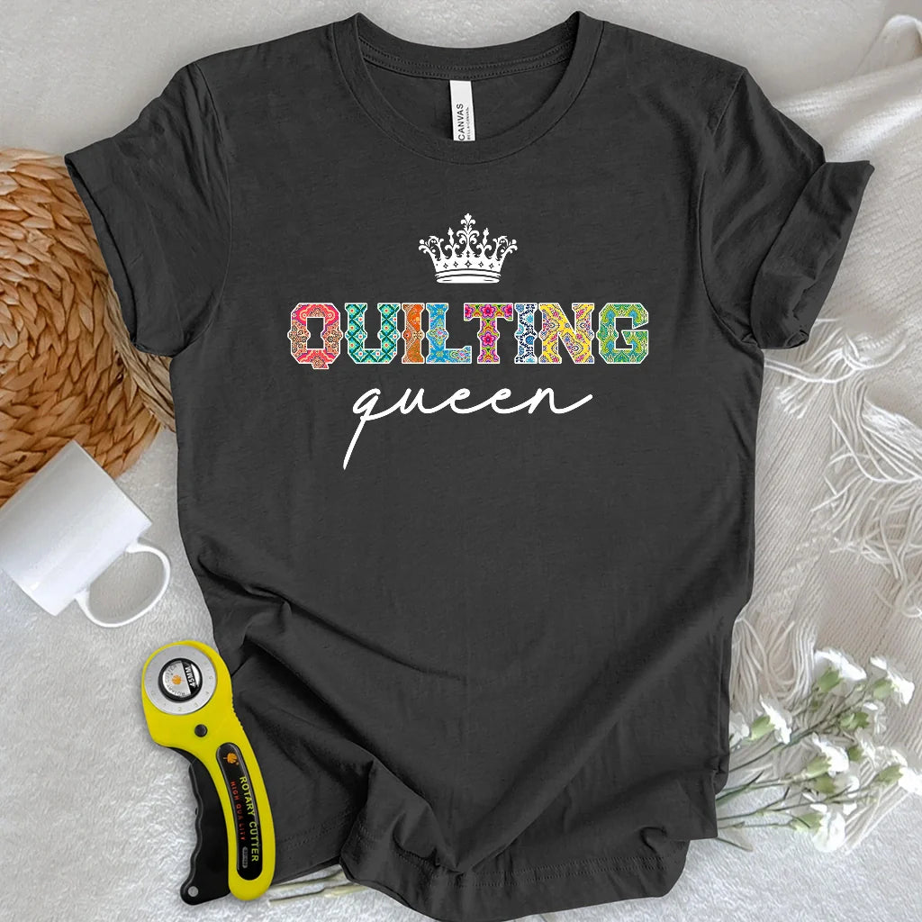 Crowned in Patchwork T-shirt