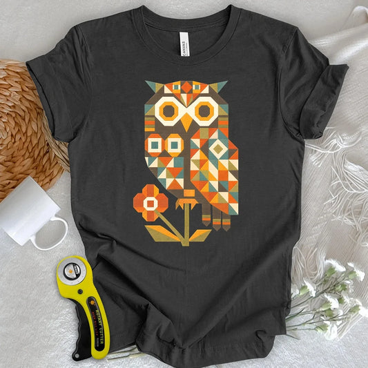 Patchwork Owl T-shirt