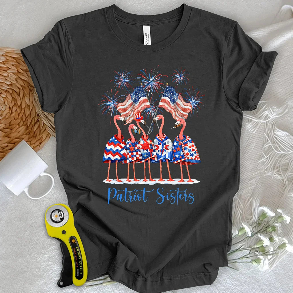 Patriot Quilt Sisters T-shirt