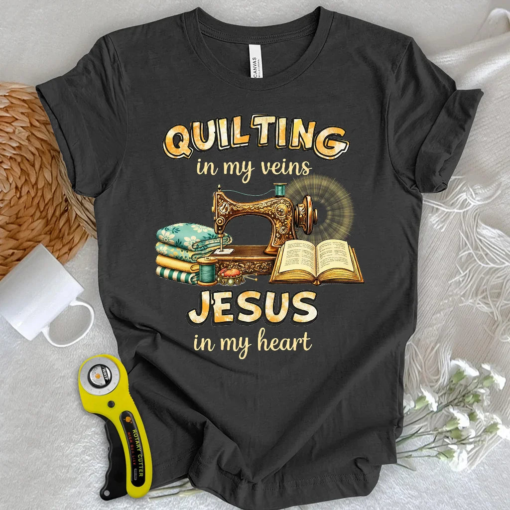Sewn With Jesus T-Shirt