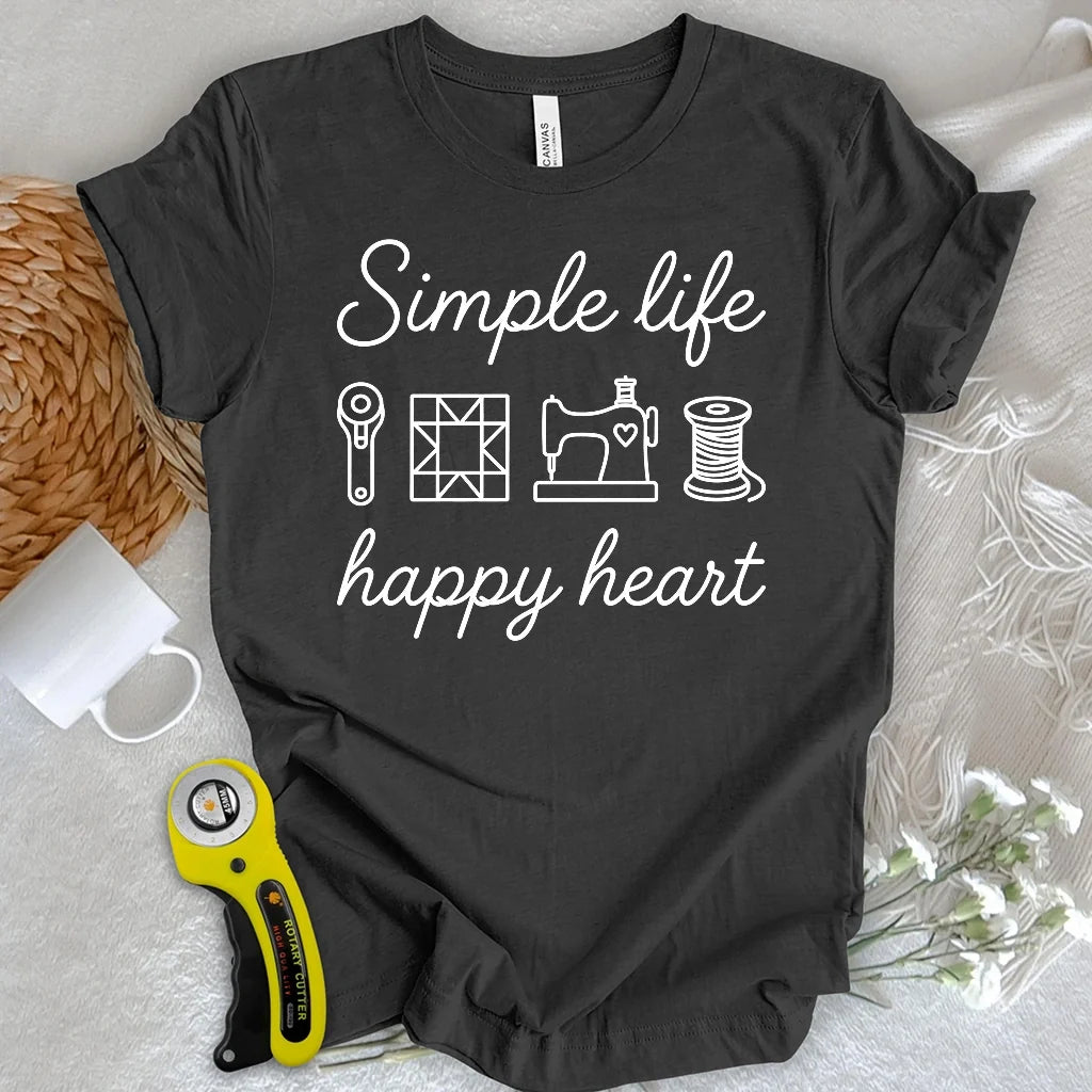 Simple Life Quilter T-shirt