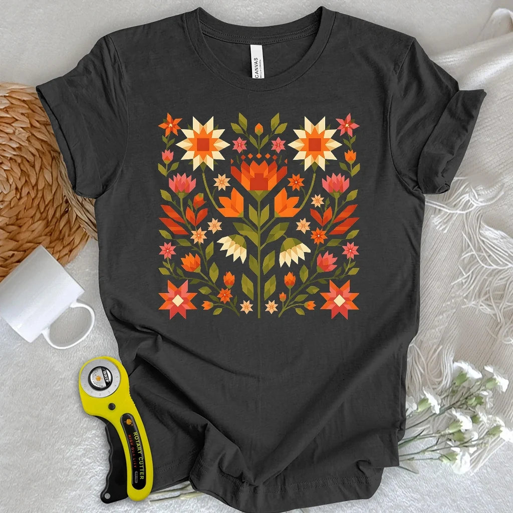Wildflower Patchwork T-shirt