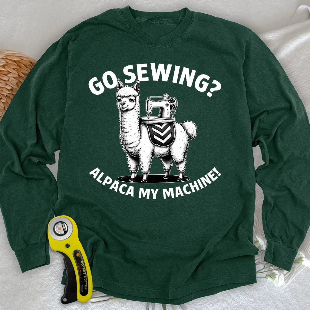 Alpaca Machine Long Sleeve T-shirt