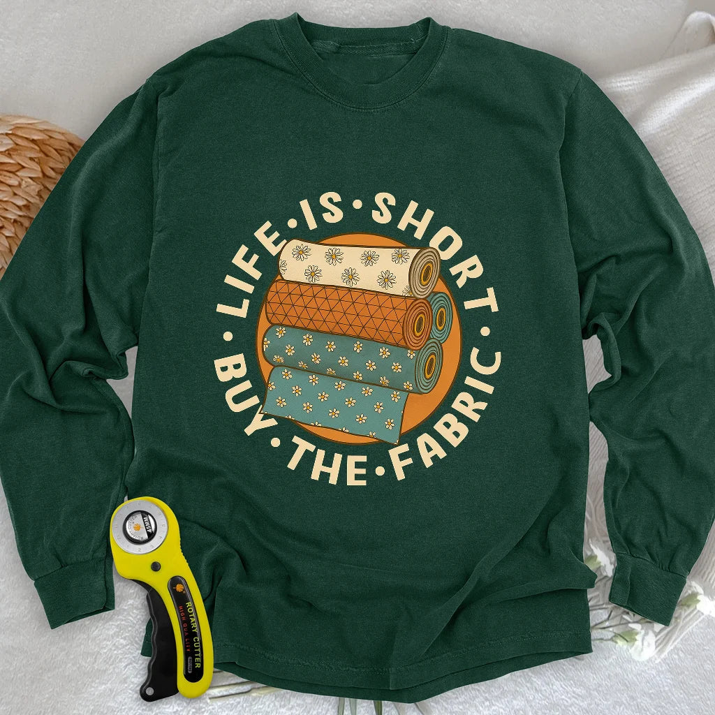 Buy The Fabric Long Sleeve T-shirt