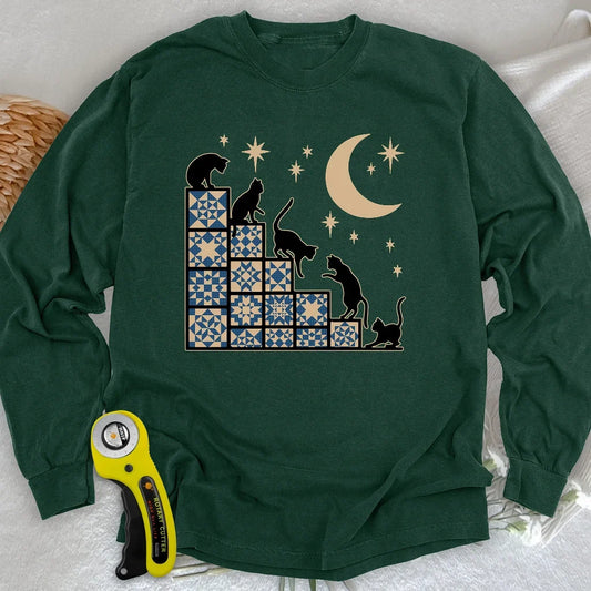 Climbing to the Moon Long Sleeve T-shirt