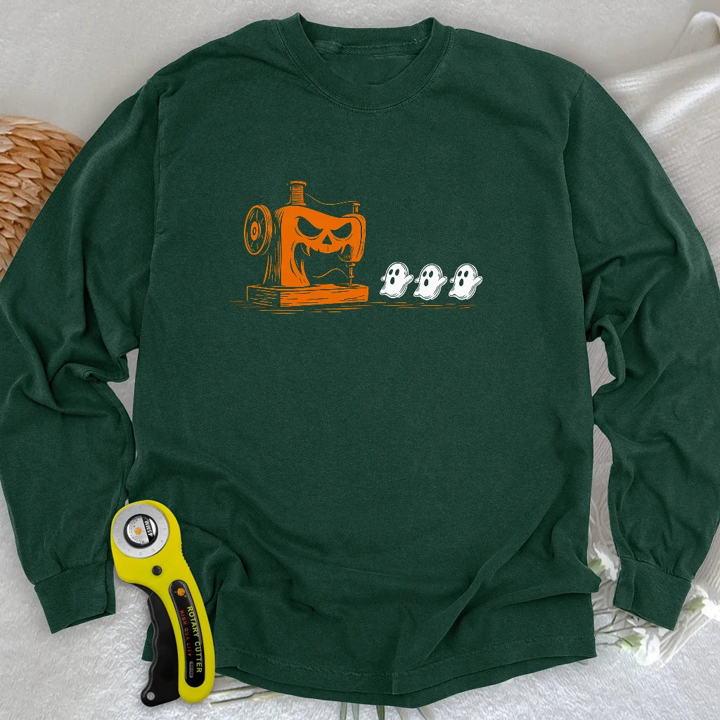 Demon Stitch Machine Long Sleeve T-shirt