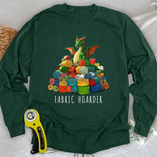 Dragon Fabric Hoarder Long Sleeve T-shirt