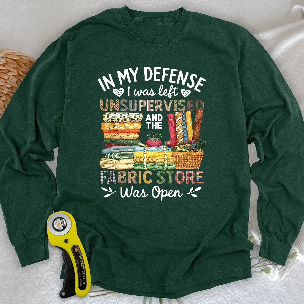 Fabric Mischief Long Sleeve T-shirt
