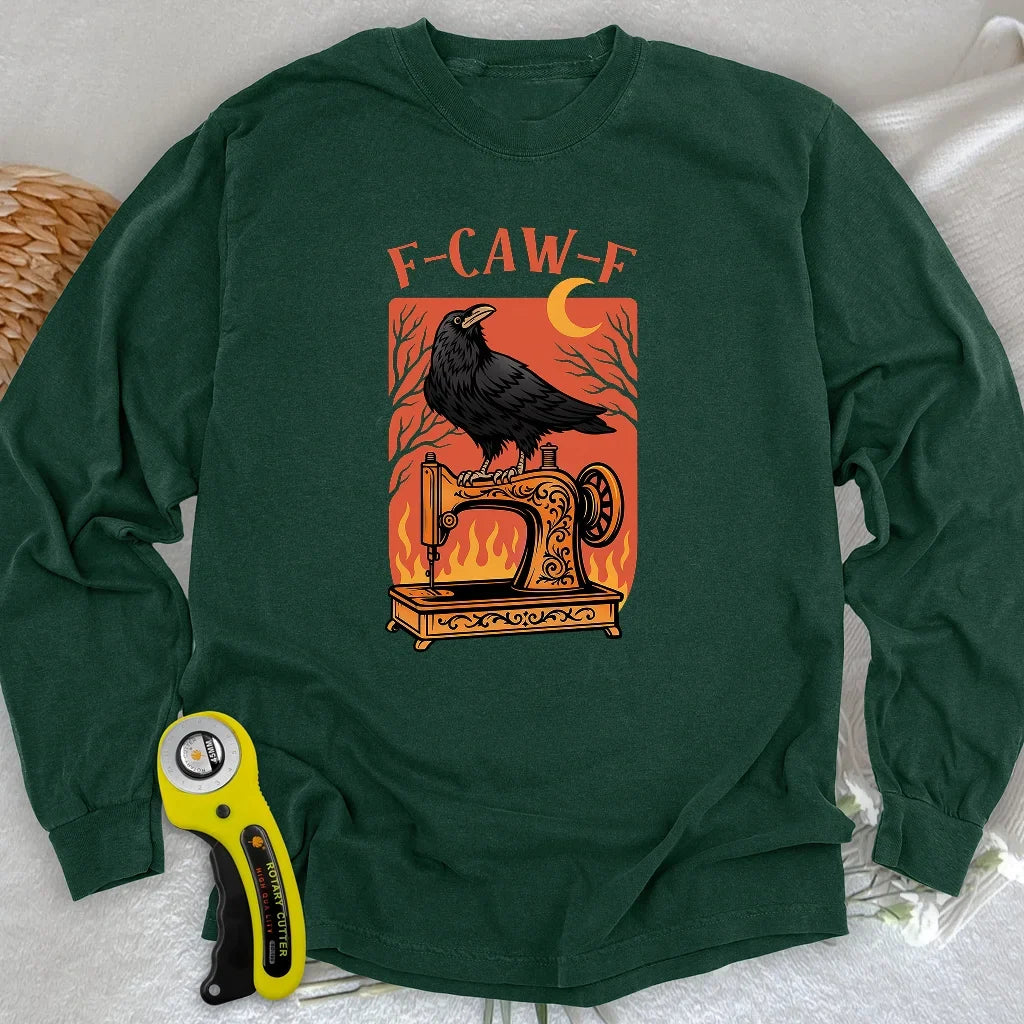 Fiery Stitch Long Sleeve T-shirt