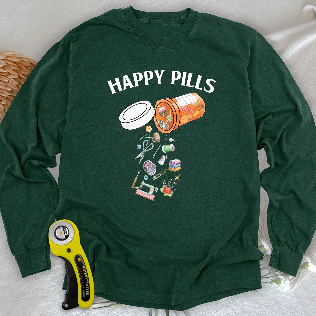 Happy pills Long Sleeve T-shirt