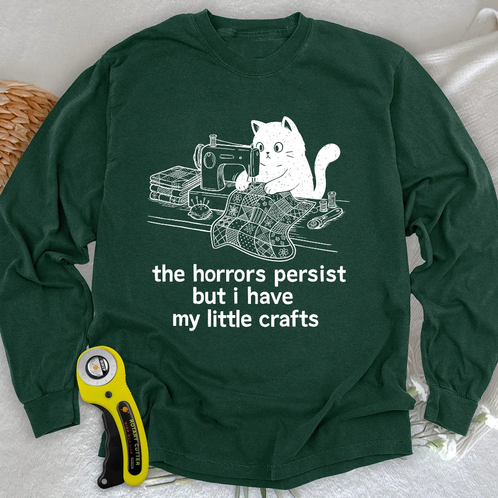 Little Crafts vs. The World Long Sleeve T-shirt